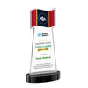 Flag VividPrint™ Award on Alberton Base
