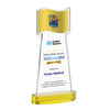 Flag VividPrint™ Award on Alberton Base