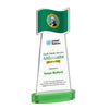 Flag VividPrint™ Award on Alberton Base