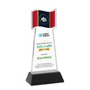 Flag VividPrint™ Award on Hartford Base