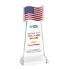Flag VividPrint™ Award on Hartford Base