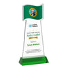 Flag VividPrint™ Award on Hartford Base