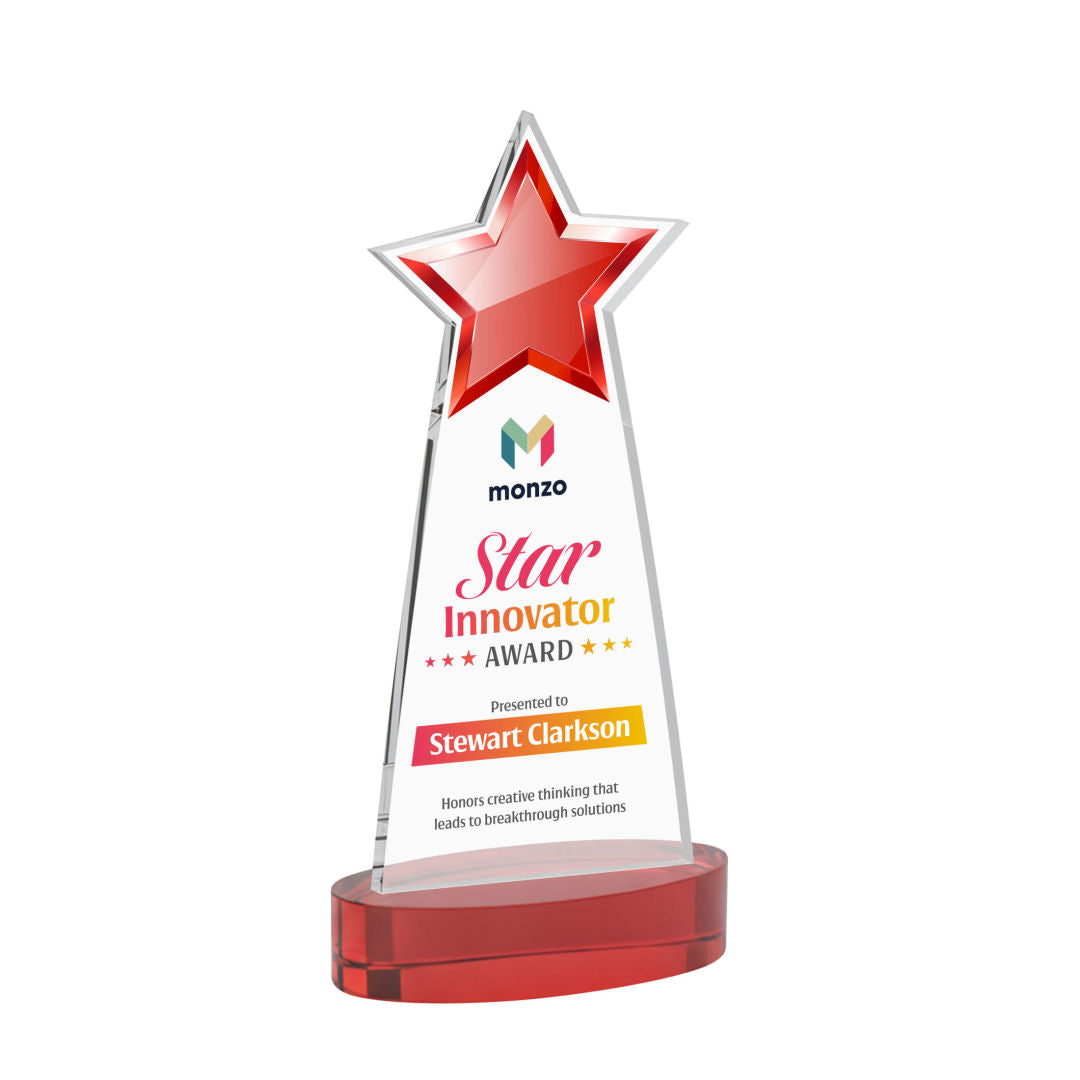 Starlite VividPrint™ Award – Base & Size Options
