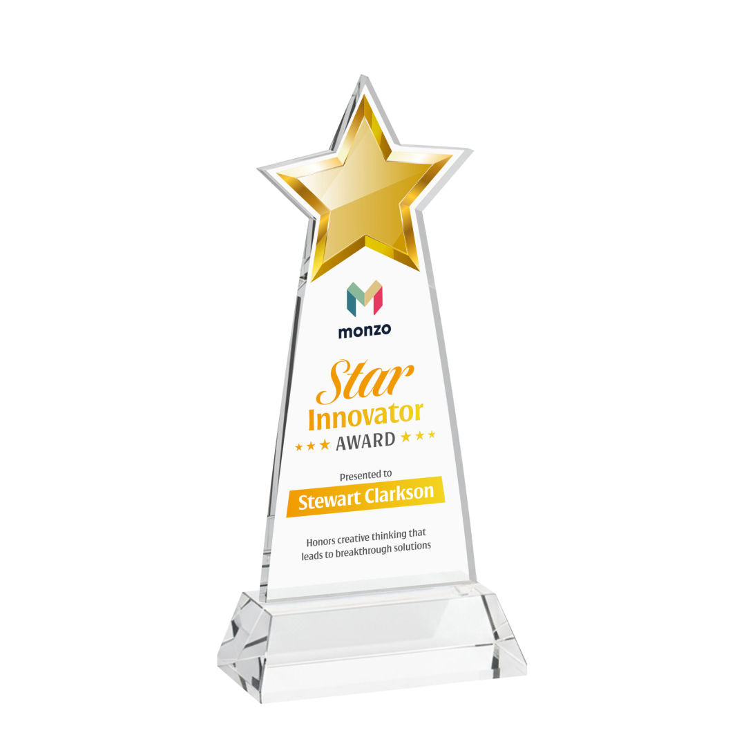 Starlite VividPrint™ Award on Hartford Base
