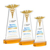 Caduceus VividPrint™ Award on Alberton Base