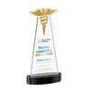 Caduceus VividPrint™ Award on Alberton Base