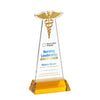 Caduceus VividPrint™ Award on Hartford Base