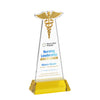 Caduceus VividPrint™ Award on Hartford Base