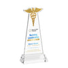 Caduceus VividPrint™ Award on Hartford Base