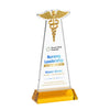 Caduceus VividPrint™ Award on Hartford Base