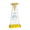 Caduceus VividPrint™ Award on Hartford Base