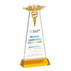Caduceus VividPrint™ Award on Hartford Base