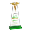 Caduceus VividPrint™ Award on Hartford Base
