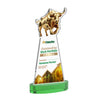 Raging Bull VividPrint™ Award on Alberton Base