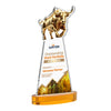 Raging Bull VividPrint™ Award on Alberton Base