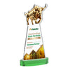 Raging Bull VividPrint™ Award on Alberton Base
