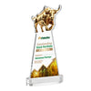 Raging Bull VividPrint™ Award on Alberton Base