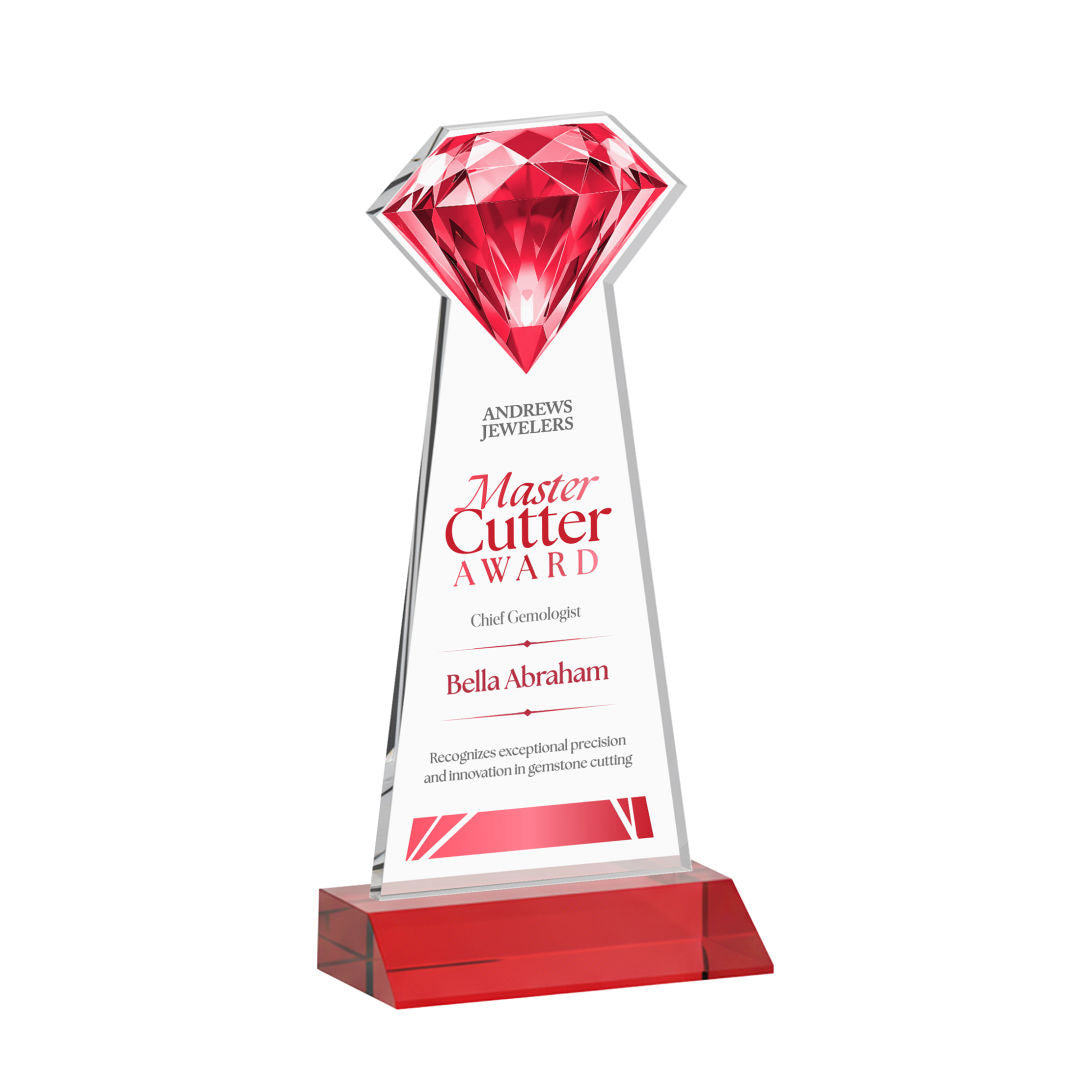 Gemstone VividPrint™ Starfire Crystal Award
