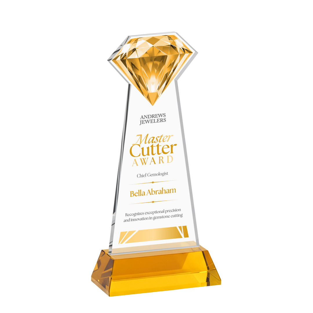 Gemstone VividPrint™ Award on Hartford Base