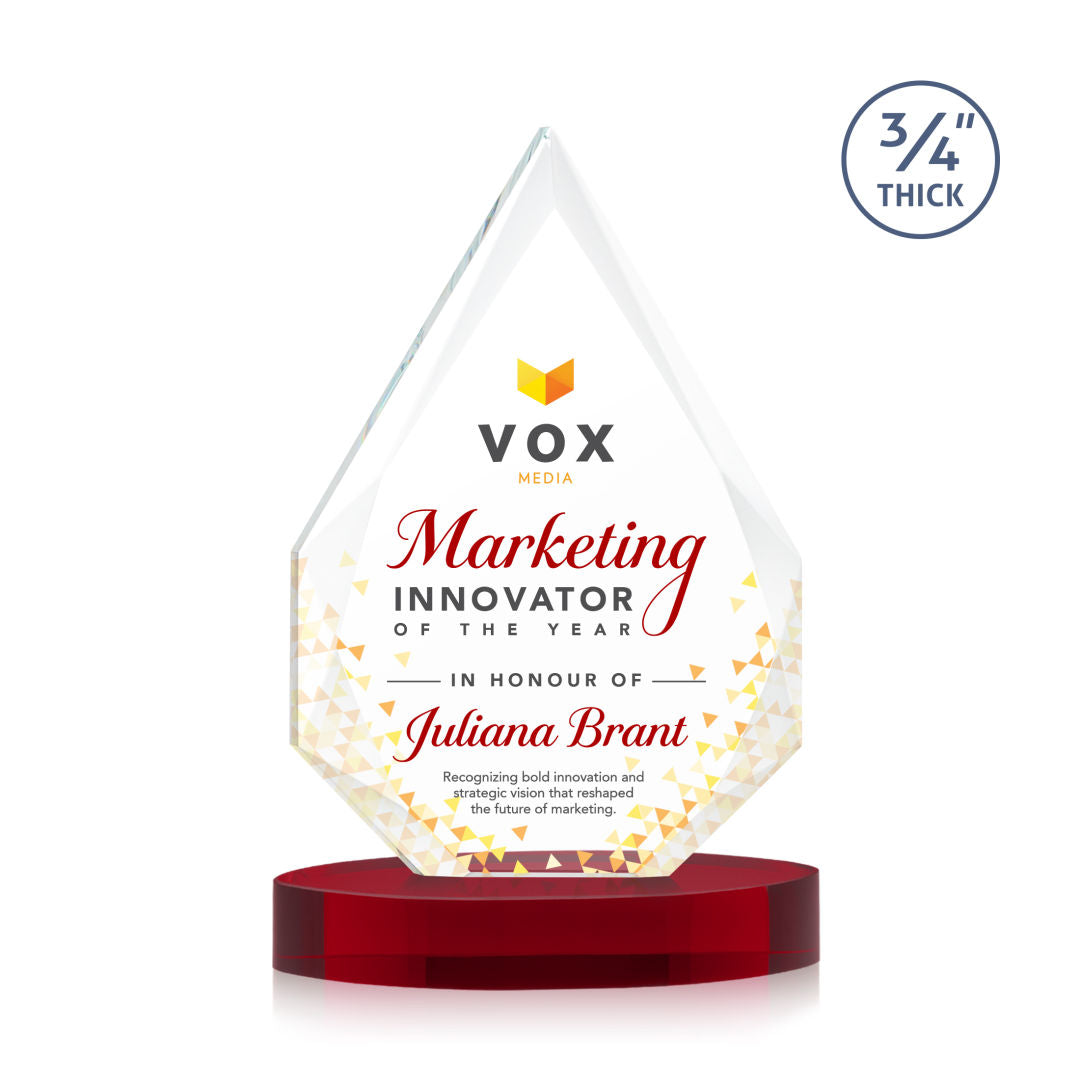 Hawthorne VividPrint™ Award on Alberton Base