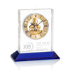 Ashland Clock on Base - Gold Dial