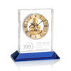 Ashland Clock on Base - Gold Dial