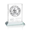 Ashland Clock on Base - Silver Dial