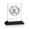 Ashland Clock on Base - Silver Dial