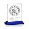 Ashland Clock on Base - Silver Dial