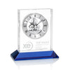 Ashland Clock on Base - Silver Dial