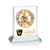 Ashland VividPrint™ Clock on Base - Gold Dial