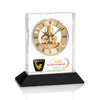 Ashland VividPrint™ Clock on Base - Gold Dial