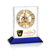 Ashland VividPrint™ Clock on Base - Gold Dial