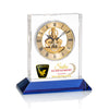 Ashland VividPrint™ Clock on Base - Gold Dial