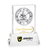 Ashland VividPrint™ Clock on Base - Silver Dial