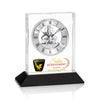 Ashland VividPrint™ Clock on Base - Silver Dial