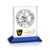 Ashland VividPrint™ Clock on Base - Silver Dial