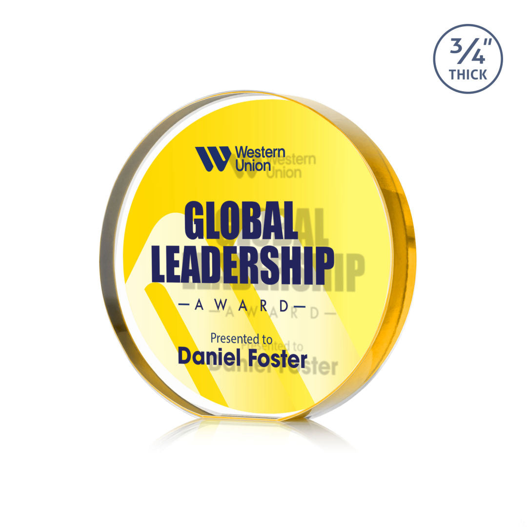 Gainsborough Circle VividPrint™ Double Sided Award