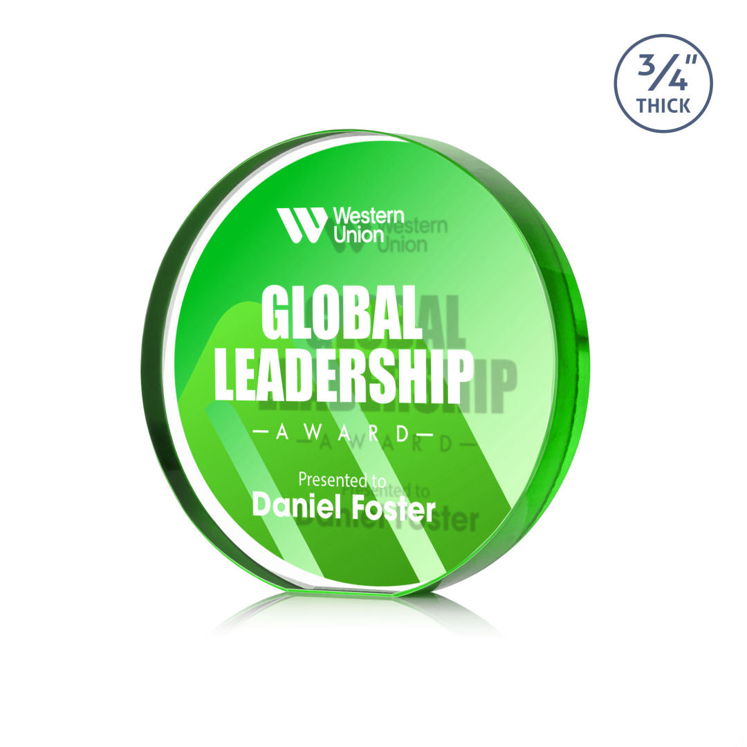 Gainsborough Circle VividPrint™ Double Sided Award