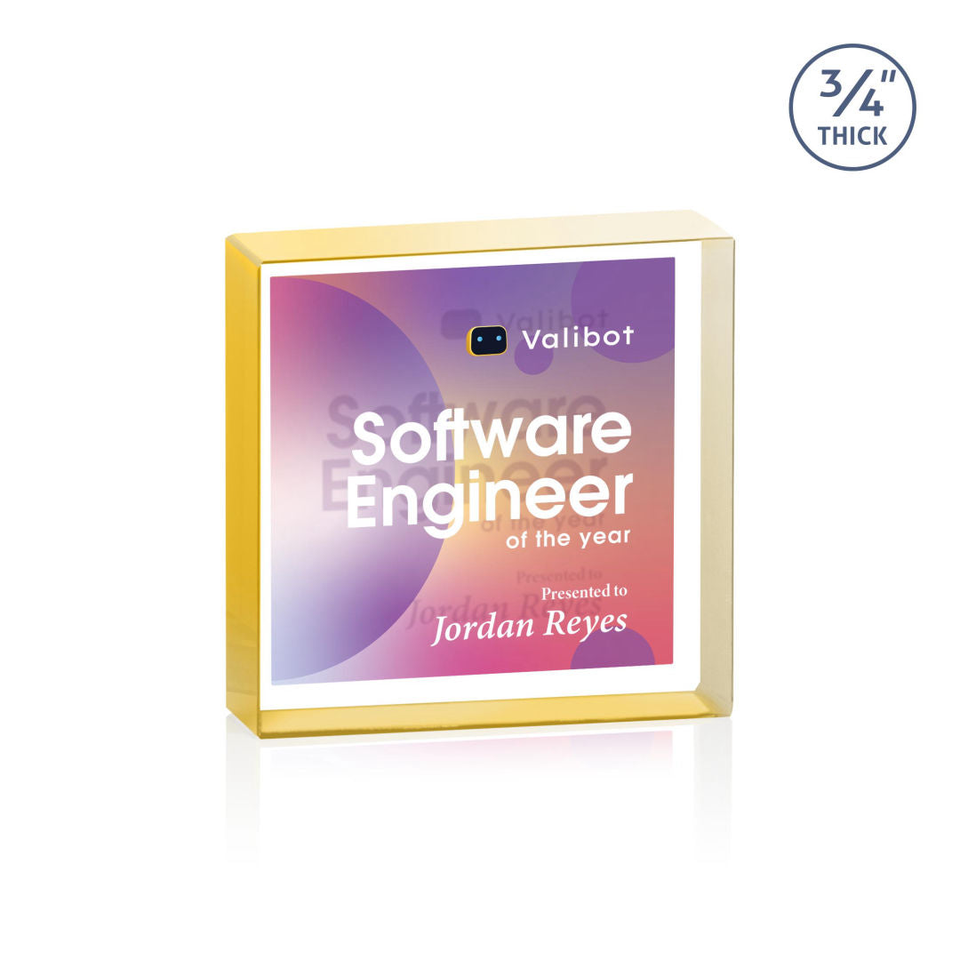 Upton Square VividPrint™ Double Sided Award
