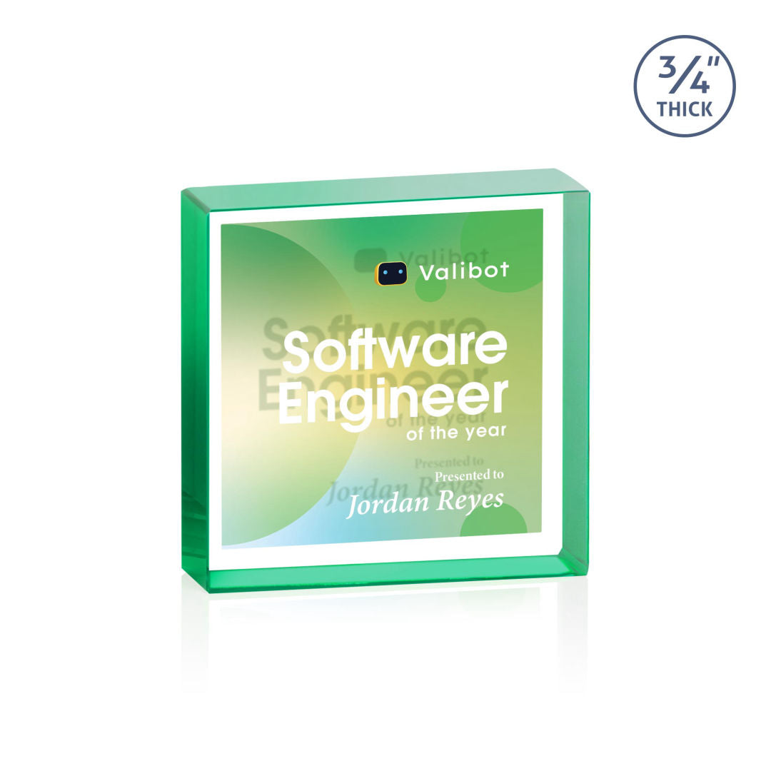 Upton Square VividPrint™ Double Sided Award