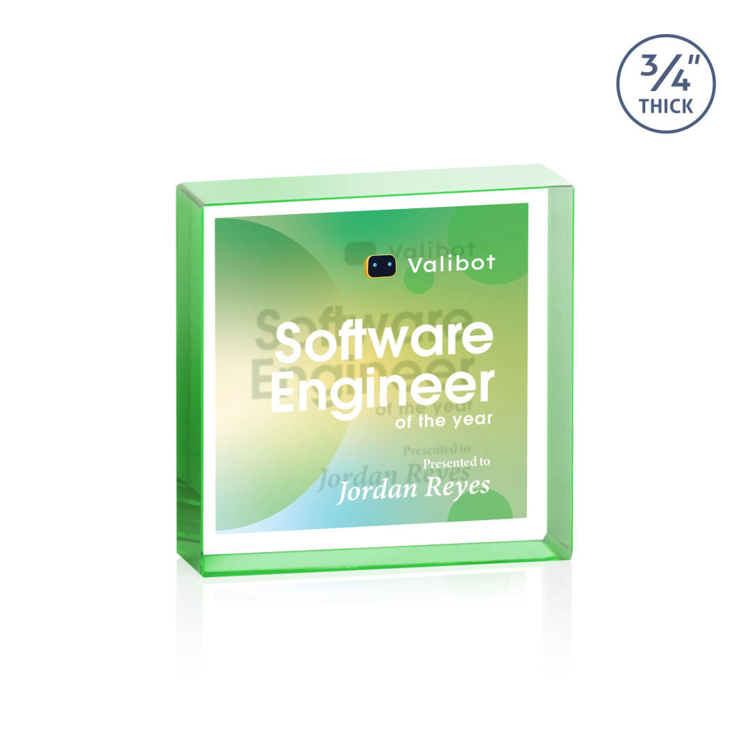 Upton Square VividPrint™ Double Sided Award