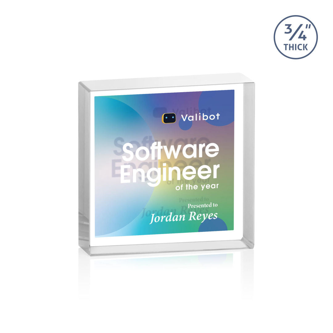 Upton Square VividPrint™ Double Sided Award