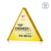 Adler Triangle VividPrint™ Double Sided Award