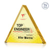 Adler Triangle VividPrint™ Double Sided Award
