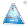Adler Triangle VividPrint™ Double Sided Award