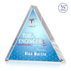 Adler Triangle VividPrint™ Double Sided Award