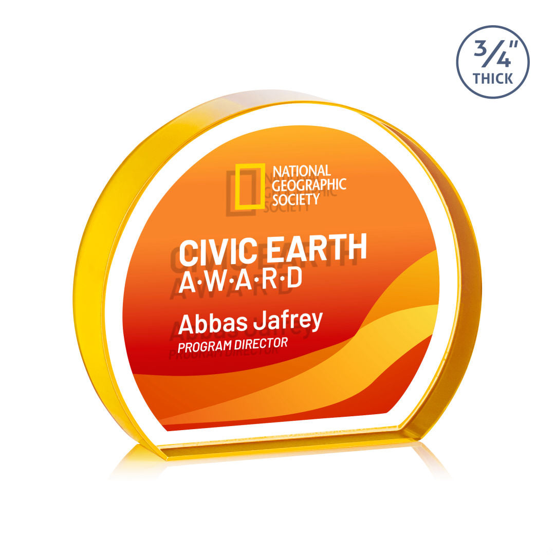 Maren Hemisphere VividPrint™ Double Sided Award