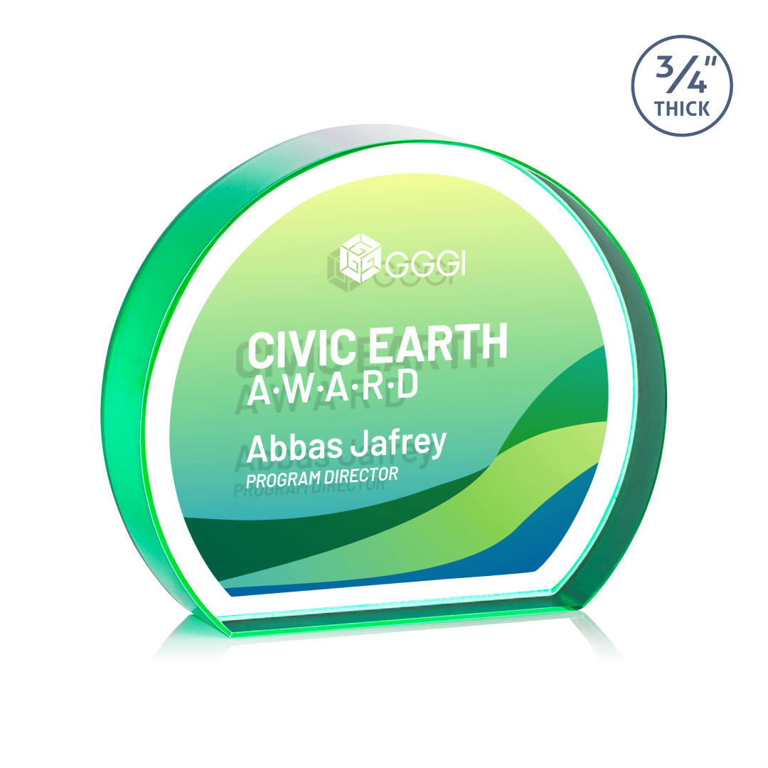 Maren Hemisphere VividPrint™ Double Sided Award