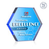 Gilford Hexagon VividPrint™ Double Sided Award